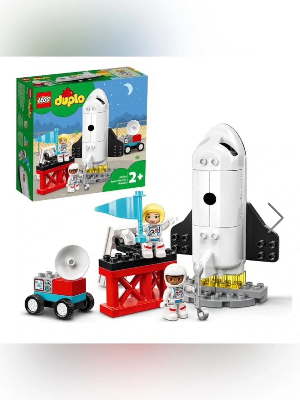Lego Duplo Space Shuttle Mission 10944 Playset Incomplete